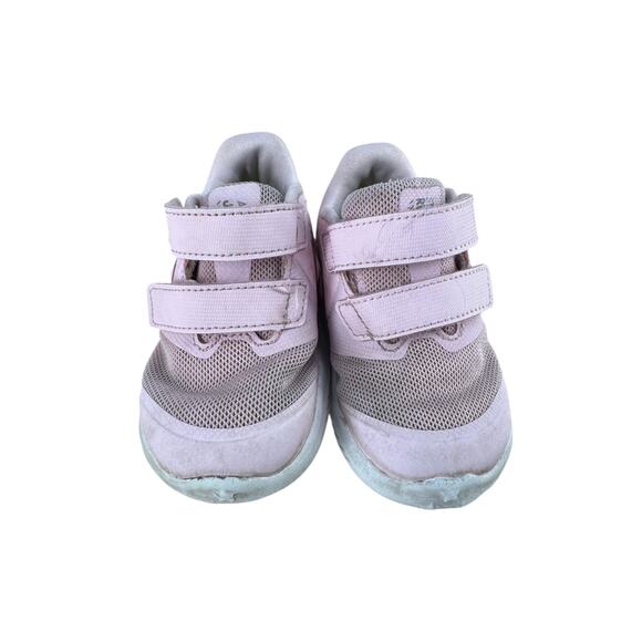 Nike Little Kids Toddler Girls Pink White Star Runner 2 Sneaker Size 6C - Picture 2 of 5